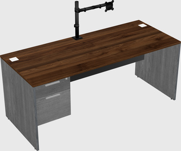 Rectangular desk