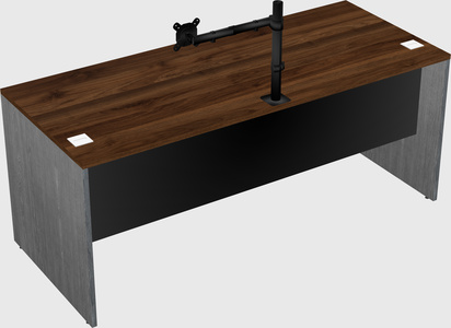 Rectangular desk