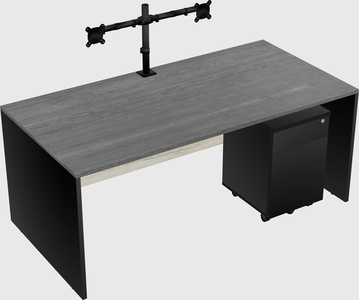 Rectangular desk