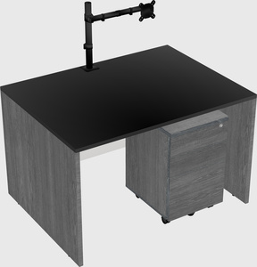 Rectangular desk