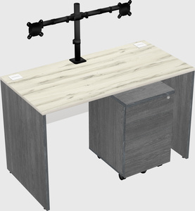 Rectangular desk
