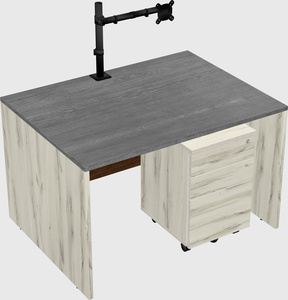 Rectangular desk