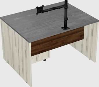 Rectangular desk