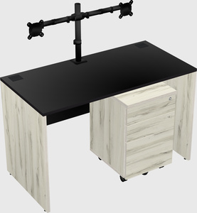 Rectangular desk