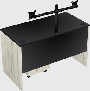 Rectangular desk