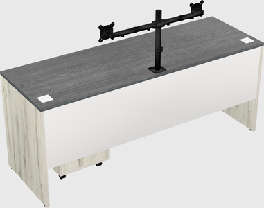 Rectangular desk