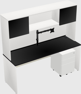 Rectangular desk