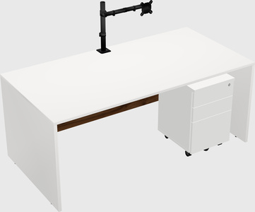 Rectangular desk