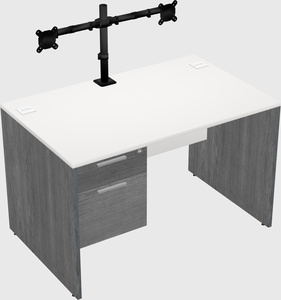 Rectangular desk