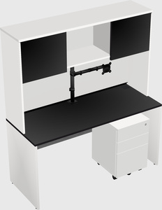 Rectangular desk