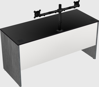 Rectangular desk