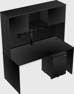 Rectangular desk