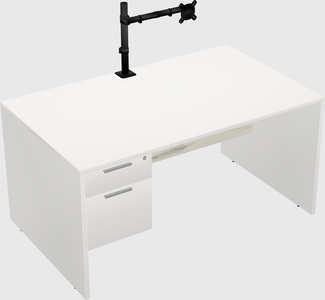 Rectangular desk