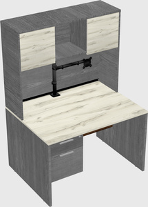 Rectangular desk