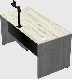 Rectangular desk