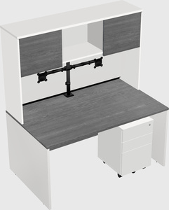 Rectangular desk