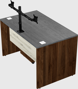 Rectangular desk