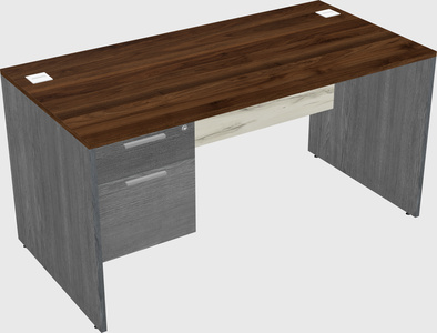 Rectangular desk