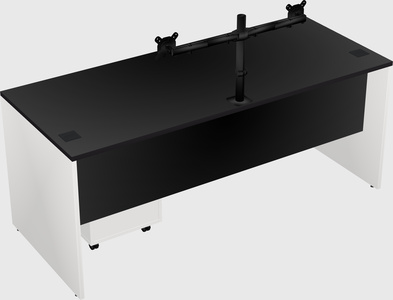 Rectangular desk