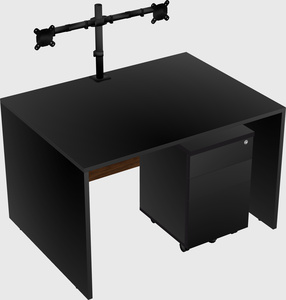 Rectangular desk