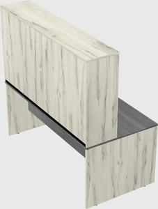 Rectangular desk