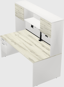 Rectangular desk