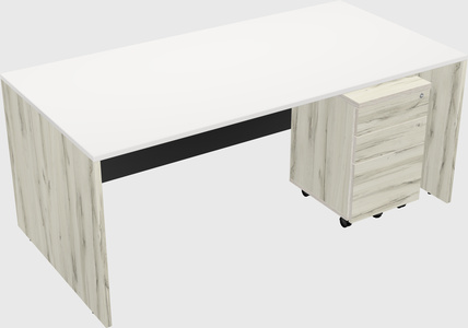 Rectangular desk