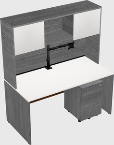 Rectangular desk