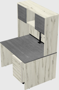Rectangular desk