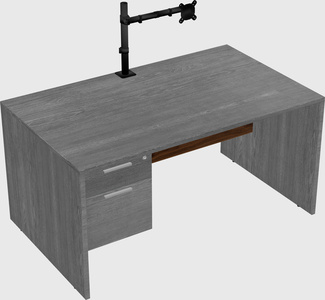 Rectangular desk