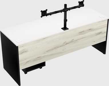 Rectangular desk
