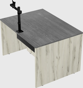 Rectangular desk