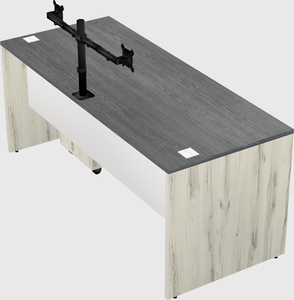Rectangular desk