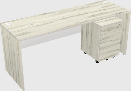 Rectangular desk