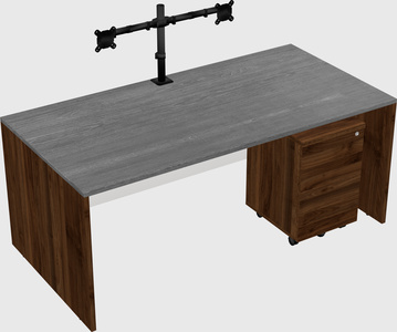 Rectangular desk