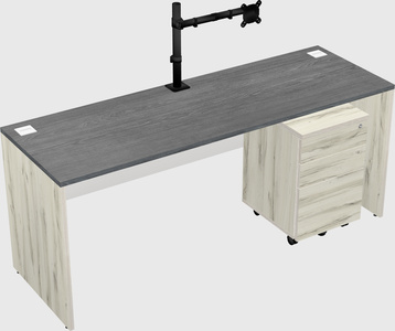 Rectangular desk
