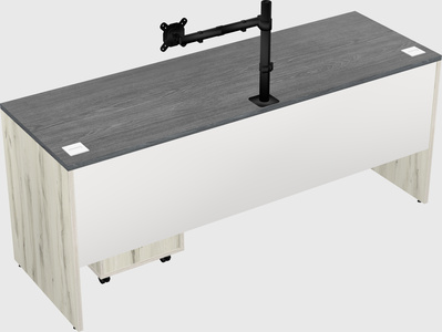 Rectangular desk