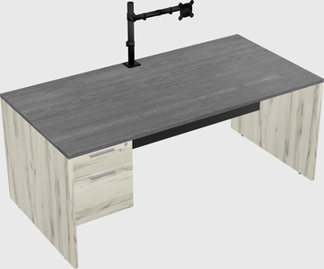 Rectangular desk