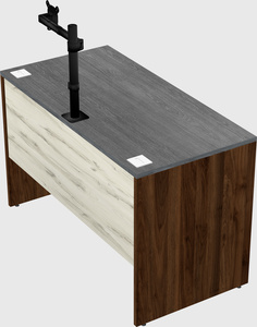 Rectangular desk