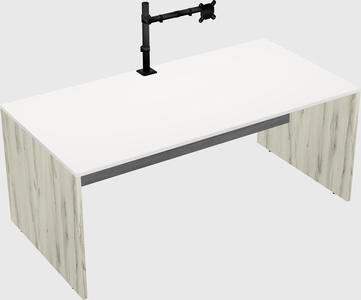Rectangular desk