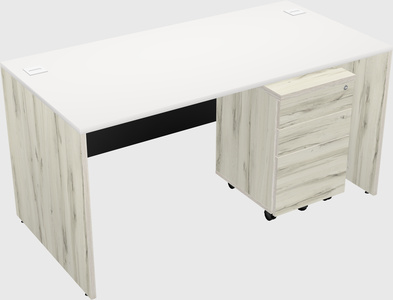 Rectangular desk