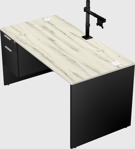 Rectangular desk