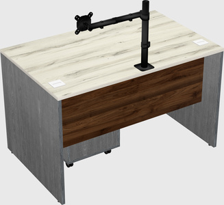 Rectangular desk