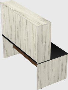 Rectangular desk