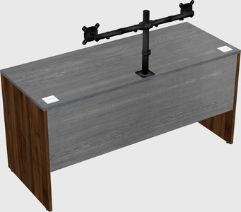 Rectangular desk