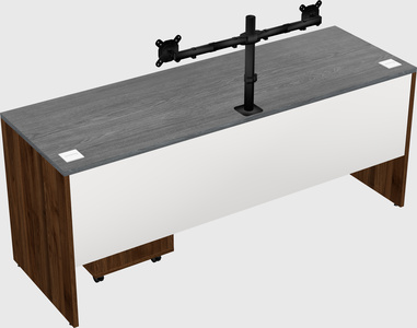 Rectangular desk