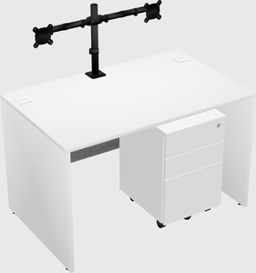Rectangular desk