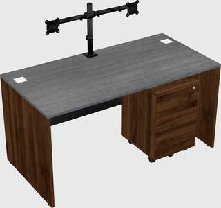 Rectangular desk