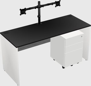 Rectangular desk