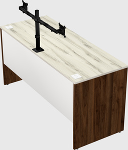 Rectangular desk